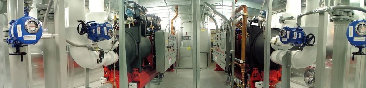 factory electrical and piping pieces
